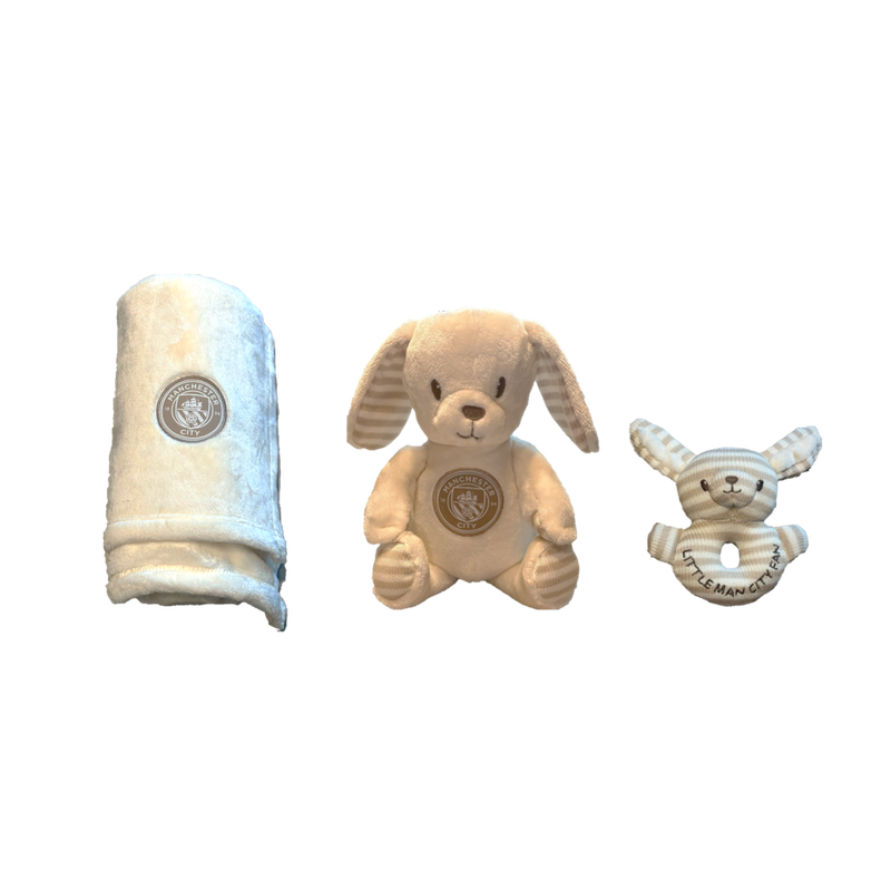 MCFC FW 3PCS BABY SET - white