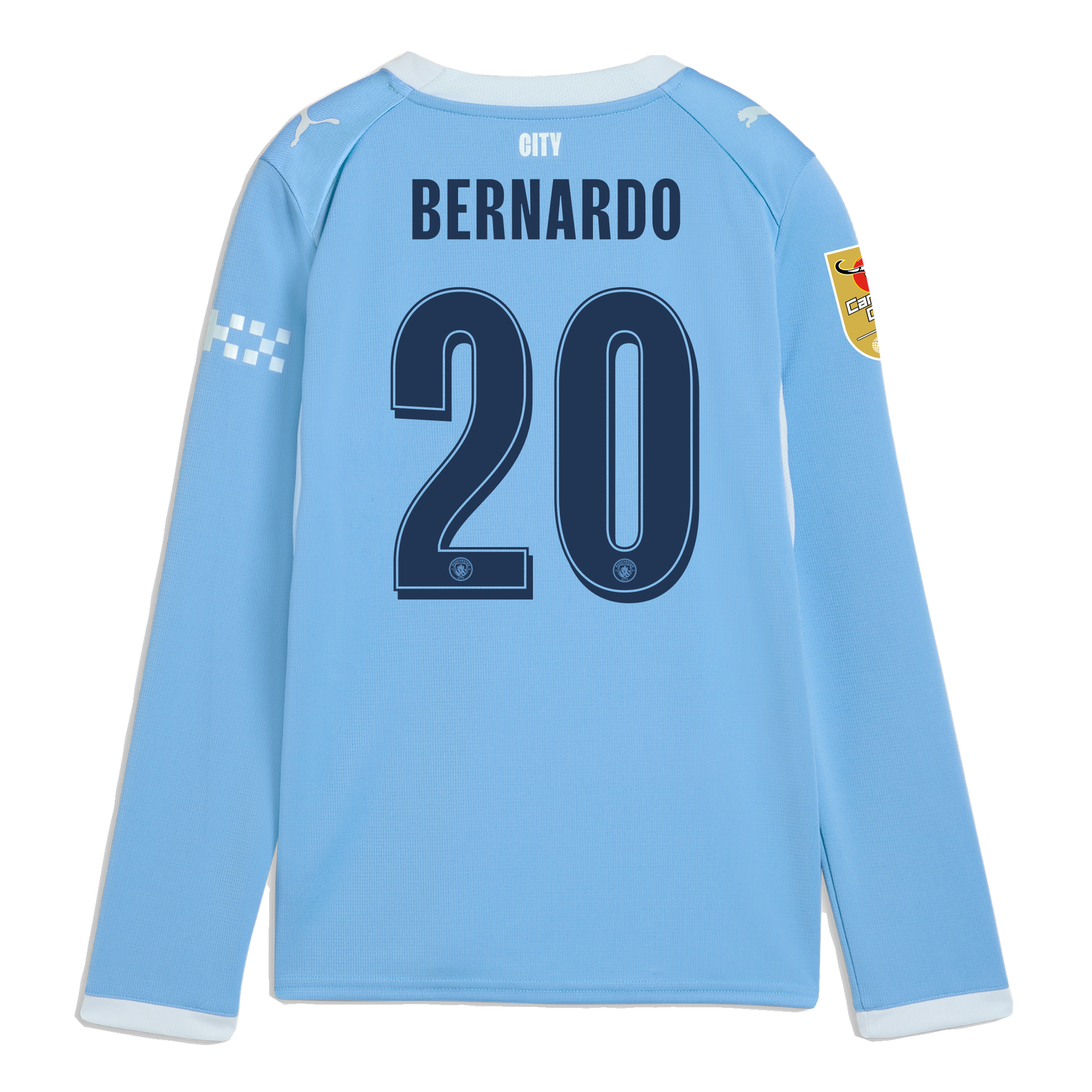 Manchester City 12/13 ダヴィ・シルバ　長袖ユニフォーム キッズ マンチェスター・シティ ホームユニフォーム 2026/27 長袖