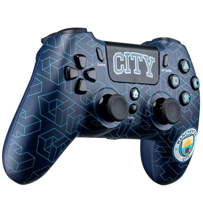 MCFC PS4 WIRELESS CONTROLLER - blue