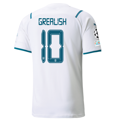Manchester City Away Shirt 21/22 with Jack Grealish printing