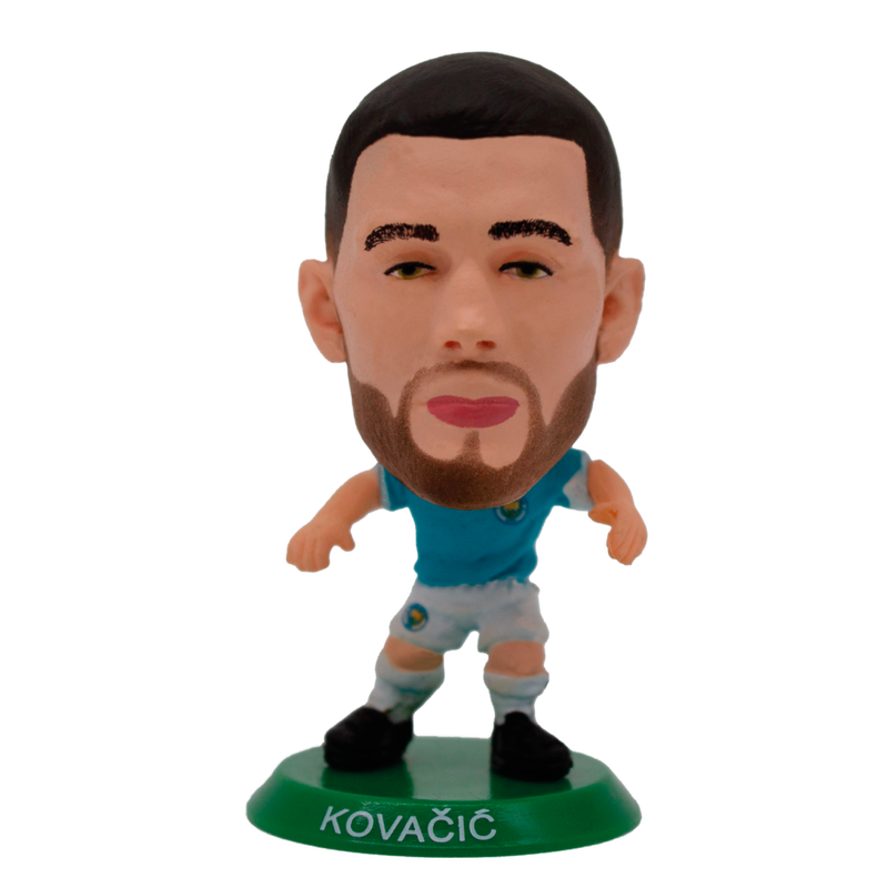 MCFC FW SOCCERSTARZ KOVACIC MINIFIGURE - light blue