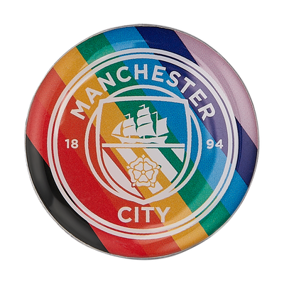 Manchester City Pride Circle Magnet
