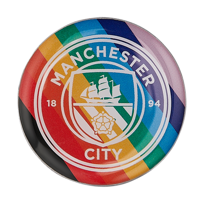 Manchester City Pride Circle Magnet