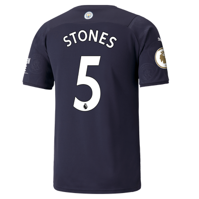 Manchester City 3rd Shirt 21/22 with John Stones printing