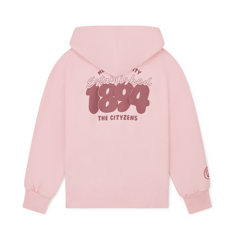 MCFC FW WOMENS BUBBLE HOODIE - pink