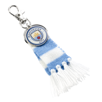 Manchester City Crest Blue Scarf Backpack Hanger