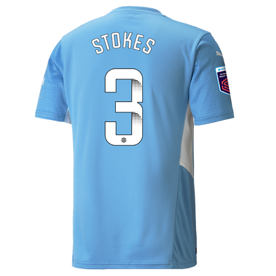 Manchester City Home Shirt 21/22 with Demi Stokes printing