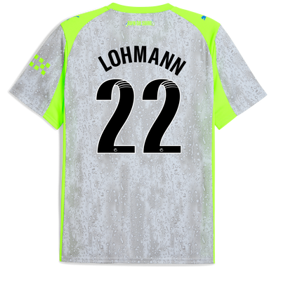 Manchester City Third Jersey 2025/26 With LOHMANN 22 Printing