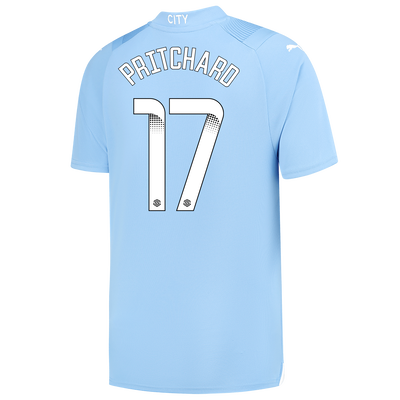 Manchester City Home Jersey 2023/24 with PRITCHARD 17 printing