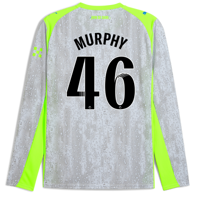 マンチェスター・シティ 2025/26 サード 長袖ユニフォーム（MURPHY 46 Printing入り）