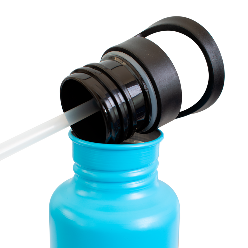 MCFC FW DE BRUYNE WATER BOTTLE - blue