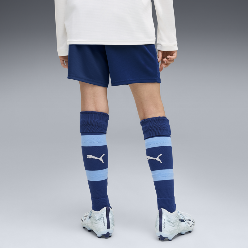 MCFC RP KIDS SHORTS - Blazing Blue-Team Light Blue