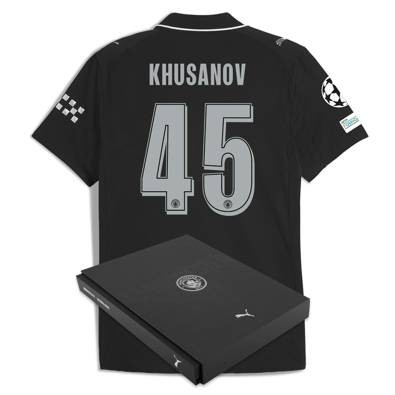 MENS AUTHENTIC Away SHIRT SS-KHUSANOV-45-EPL-PL - 