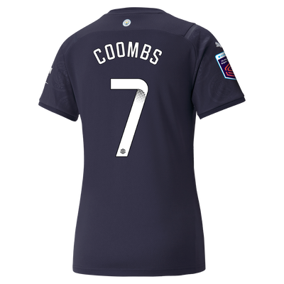 Maillot Man City Third 21/22 Femme avec flocage Laura Coombs