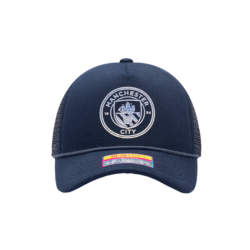 MCFC FW LOGO TRUCKER CAP - navy