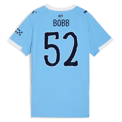Maillot domicile femme Manchester City 2025/26 avec impression BOBB 52