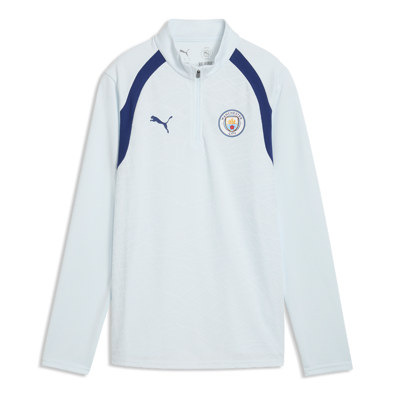 MCFC TR WMNS TRAINING 1/4 ZIP TOP - Dewdrop-Blue Jewel