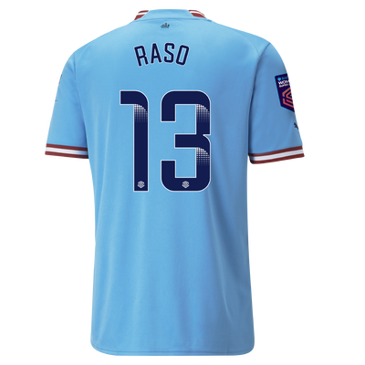 Manchester City Maillot Domicile 2022/23 avec flocage RASO 13