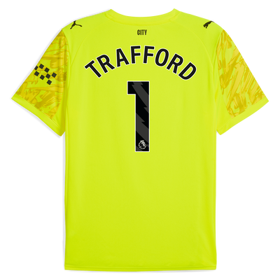 Manchester City Goalkeeper Jersey 2025/26 With TRAFFORD 1 Printing