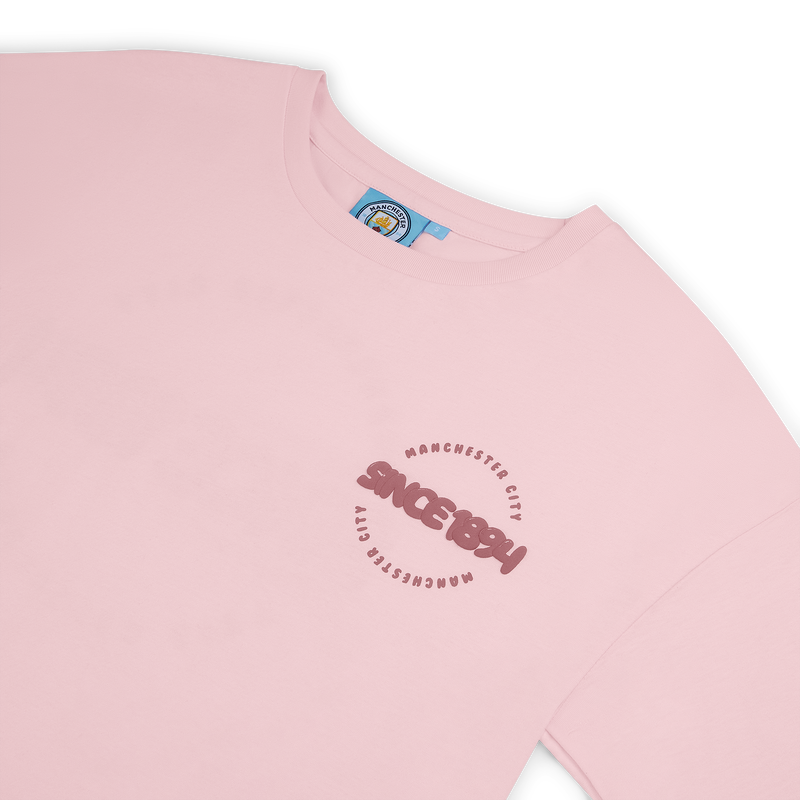 MCFC FW WOMENS BUBBLE T-SHIRT - pink