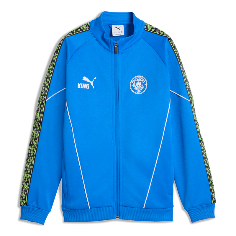 MCFC MW KIDS KING ANTHEM JACKET - blue / green