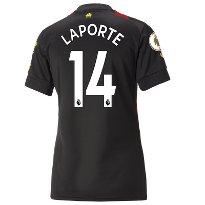 Women's Manchester City Away Jersey 2022/23 with LAPORTE 14 printing