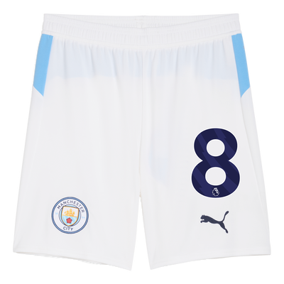 Manchester City Voetbalshort 2025/26 met rugnummer #8