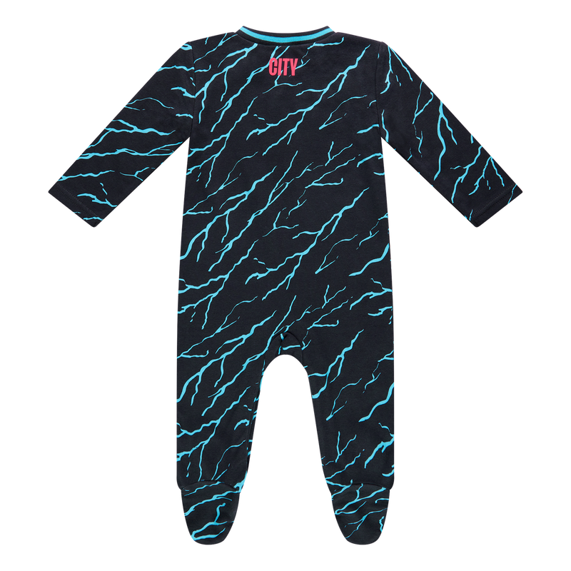 MCFC FW 23/24 THIRD BABY SLEEPSUIT - blue