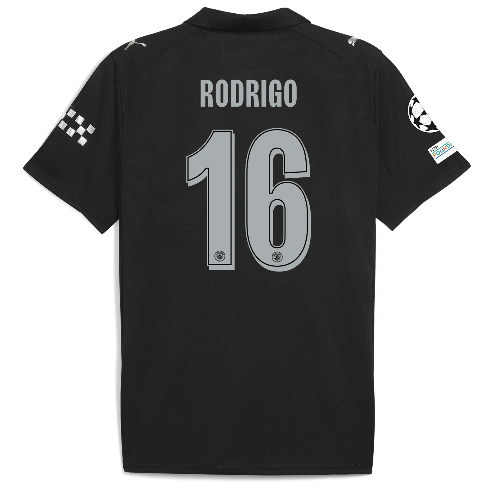 マンチェスター・シティ 2025/26 アウェイ RODRIGO 16プリント