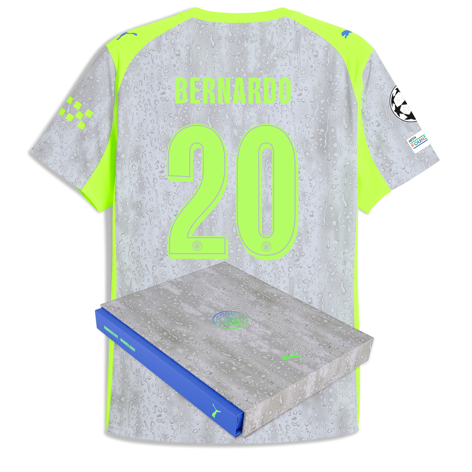 マンチェスター・シティ ベルナルド 21 22 3rd オーセンティック