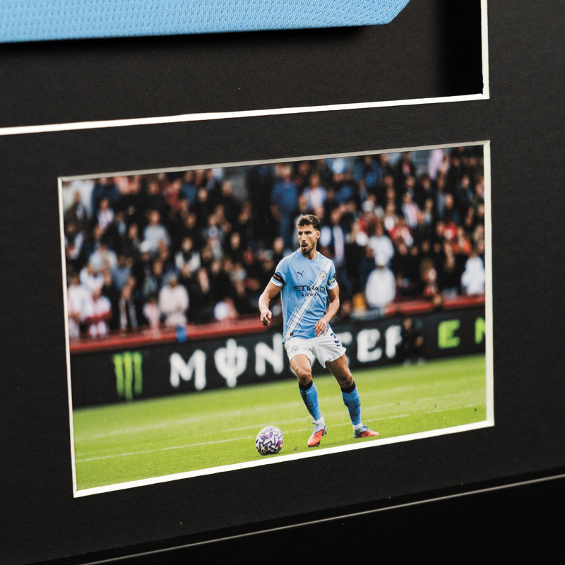 MCFC 25/26 FRAMED DIAS HOME - Blue