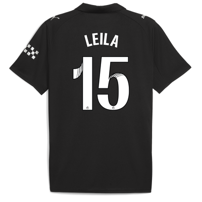 Manchester City Away Jersey 2025/26 With LEILA 15 Printing