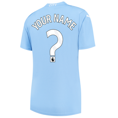 Women's Manchester City Home Jersey 2023/24 with custom printing