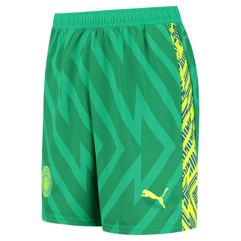 MCFC RP KIDS GK SHORTS - green