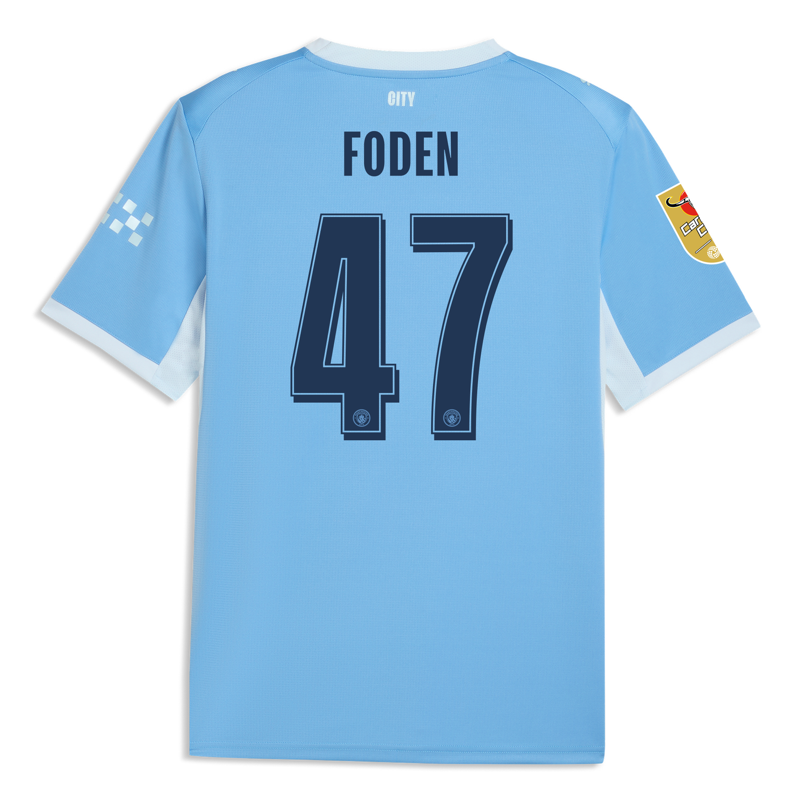 Manchester City Home Jersey 2026/27 With FODEN 47 Printing