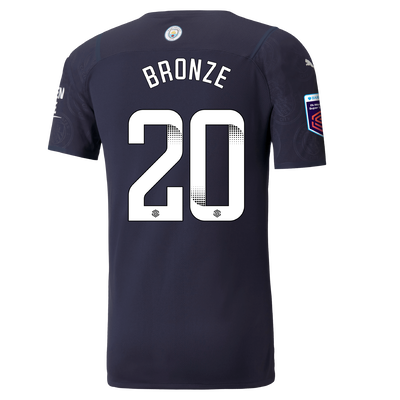 Manchester City Authentic 3rd Shirt 21/22 with Lucy Bronze printing