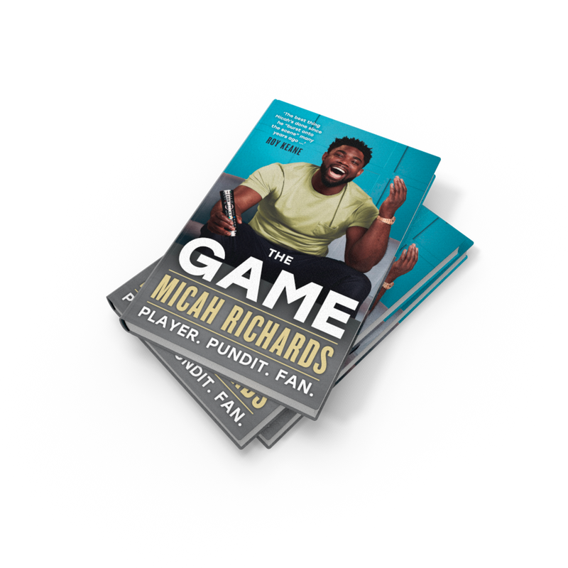 MCFC FW MICAH RICHARDS BOOK - blue
