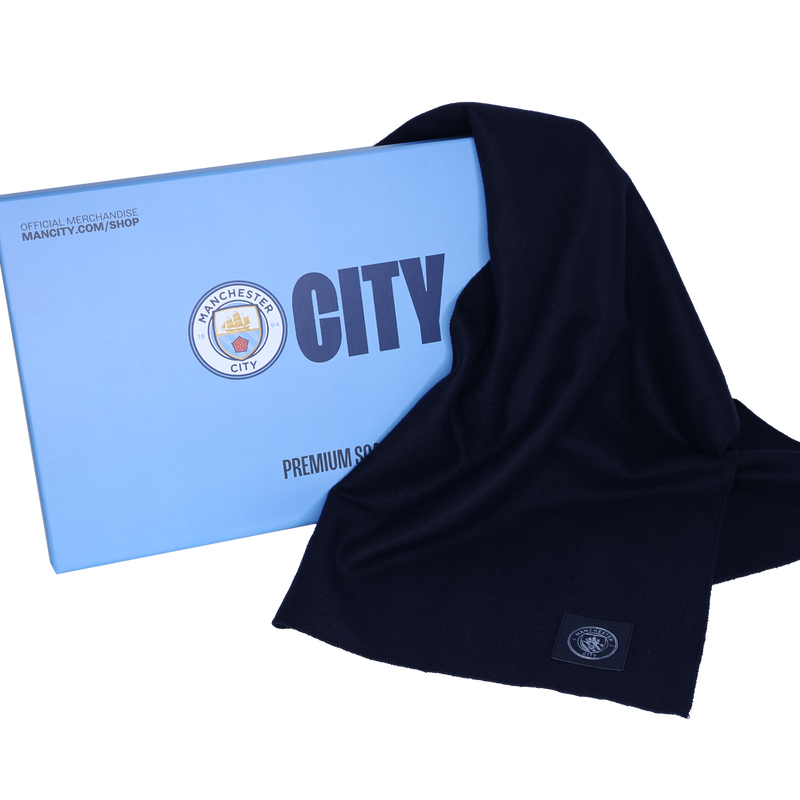 MCFC LUXURY SCARF - navy
