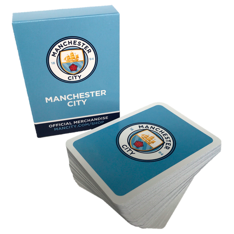 MCFC FW PLAYING CARDS - blue