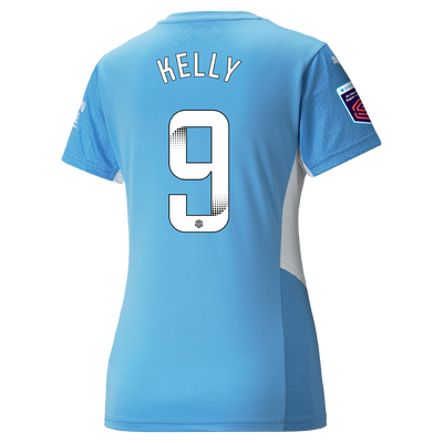 Womens Manchester City Home Shirt 21/22 with Chloe Kelly printing