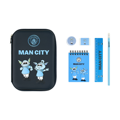 Manchester City Mascot Pencil Case Set