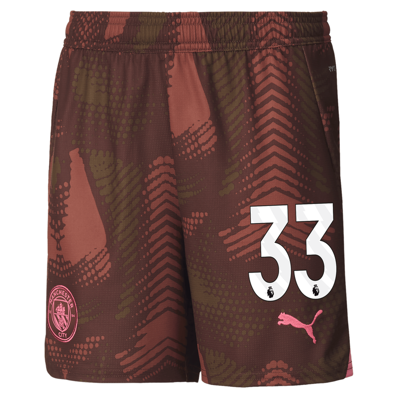 MCFC RP KIDS GK SHORTS - brown
