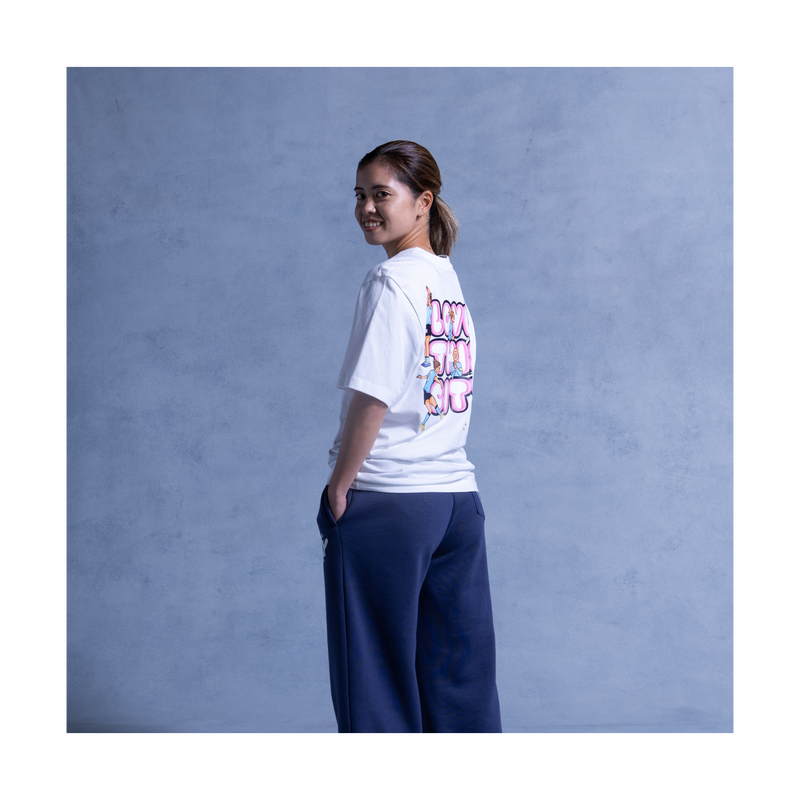 MCFC AFTA LOVE THIS CITY TEE - white