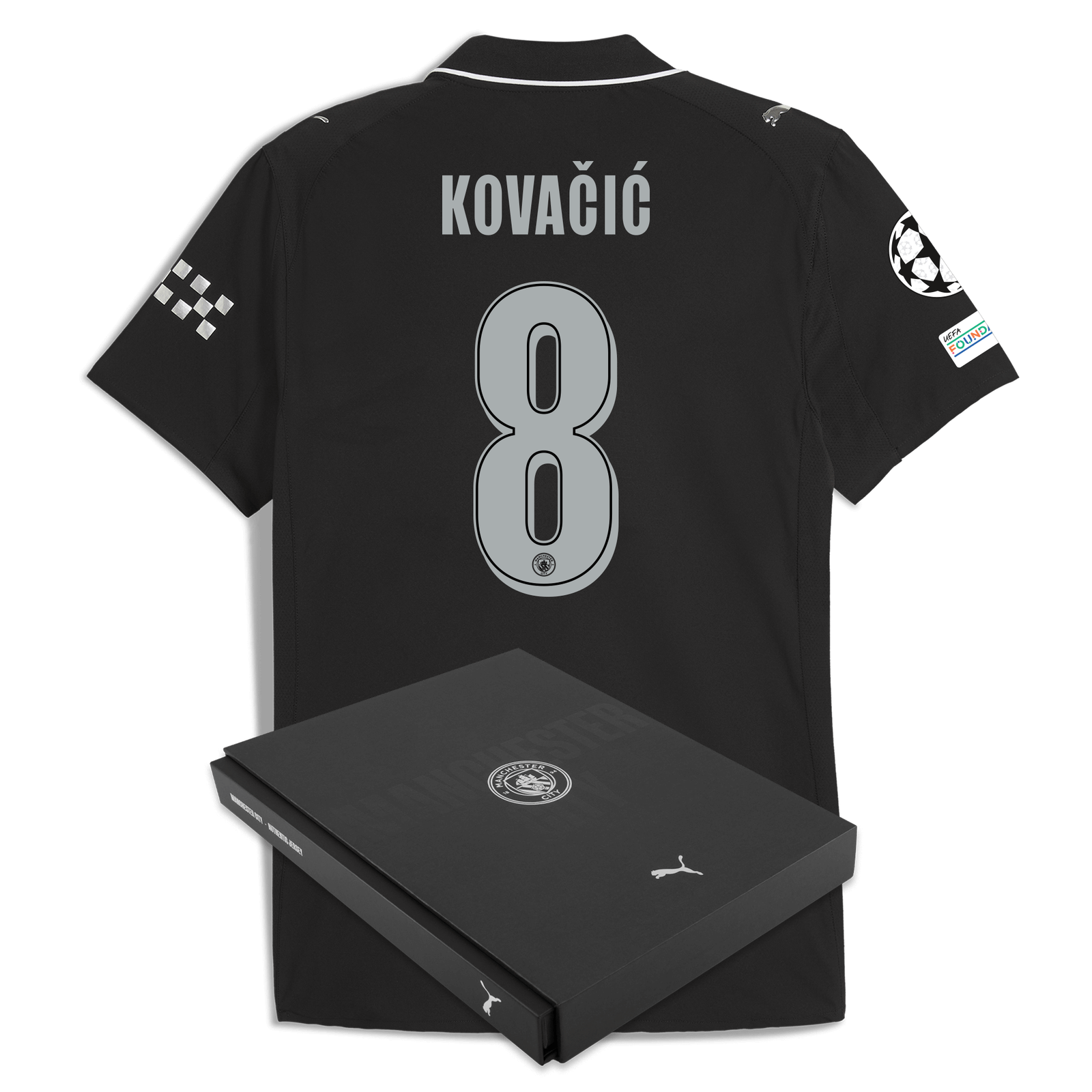 マンチェスター・シティ KOVAČIĆ 背番号8 シャツ マンチェスター・シティ 2025/26 アウェイ 本物ジャージ KOVAČIĆ