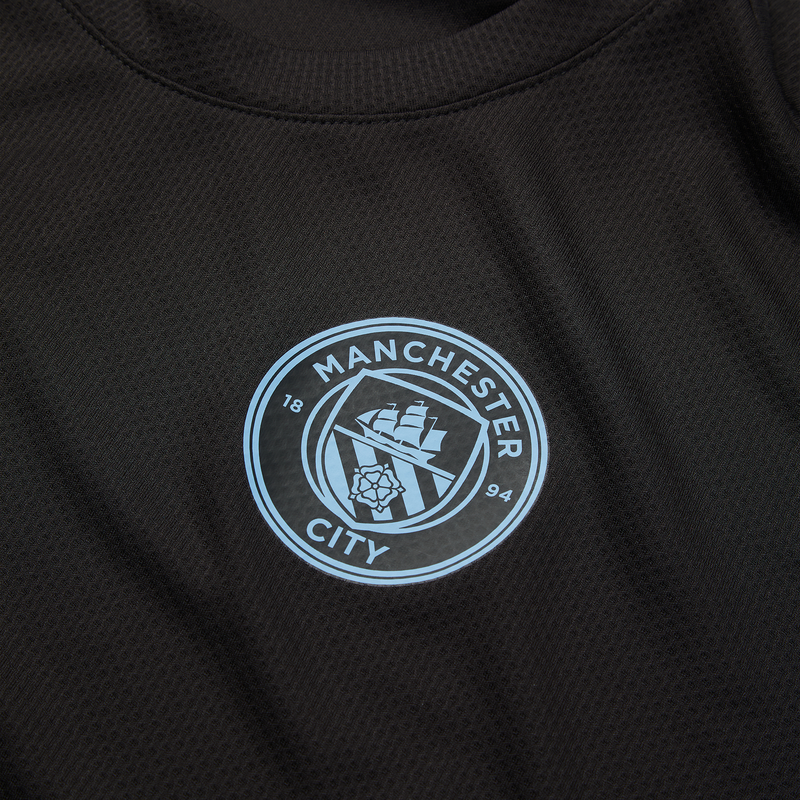 MCFC LW MENS ESS POLY TEE - black