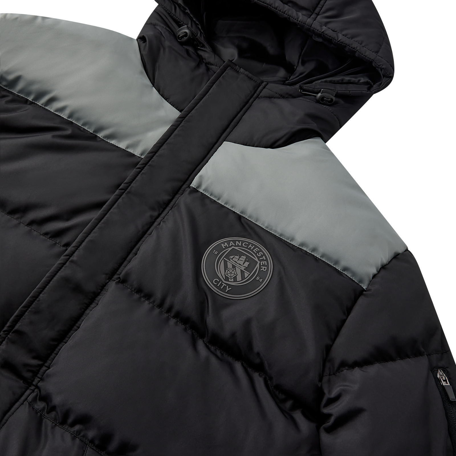 Manchester City Longline Padded Jacket | Official Man City Store
