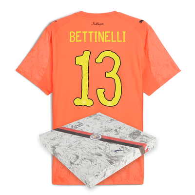 Manchester City KidSuper Authentic Jersey 2025/26 With BETTINELLI #13 printing in Gift Box