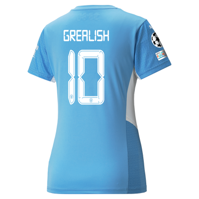 Womens Manchester City Home Shirt 21/22 with Jack Grealish printing
