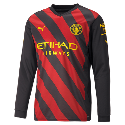 Camiseta Manga Larga 2ª Equipación Manchester City 2022/23