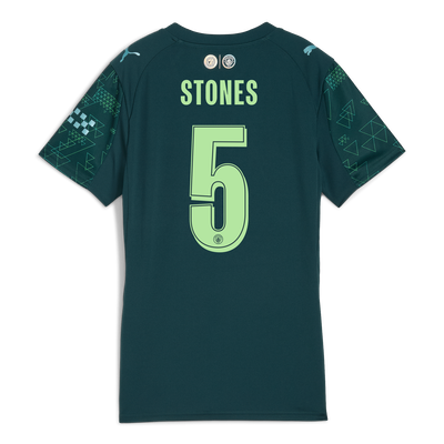 Camiseta para mujer Manchester City EA SPORTS FC 2025/26 con estampado STONES 5